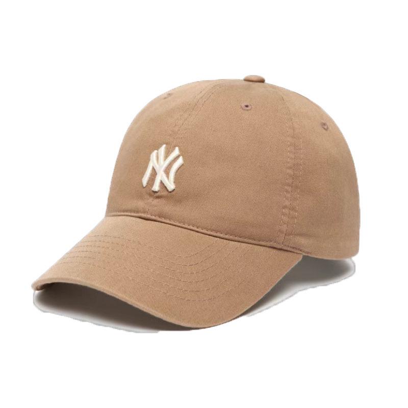 Korea MLB NY Yankees Verstellbare Baseballkappe, Unisex Softtop mit großem Logo und LA Duckbill-Design.