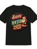 2025 Happy New Year Santa Graphic T-shirt