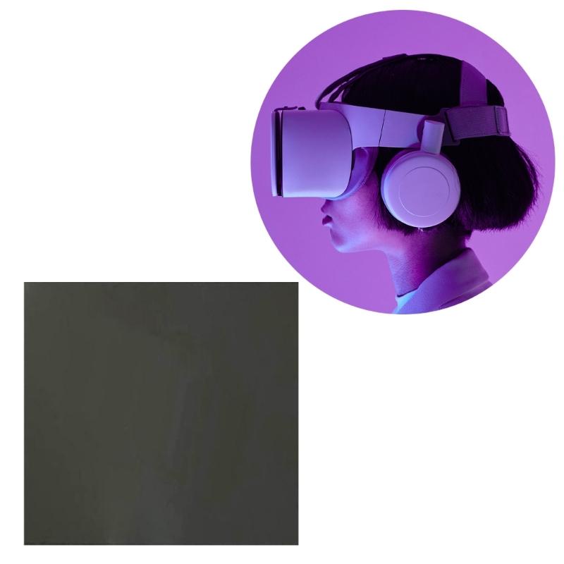 15x15cm/20x20cm Linear Polarizer Film Glossy LCD Polarized Filter Polarizing Film Sheet For Polarization Photography