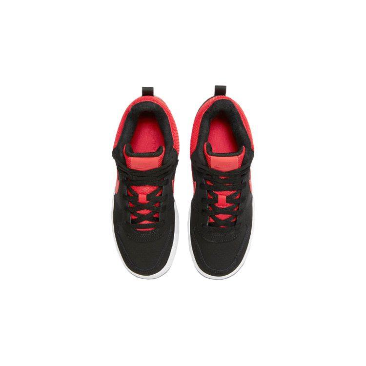 Nike Court Borough Mid Sneakers Black/Red GS 839977-002