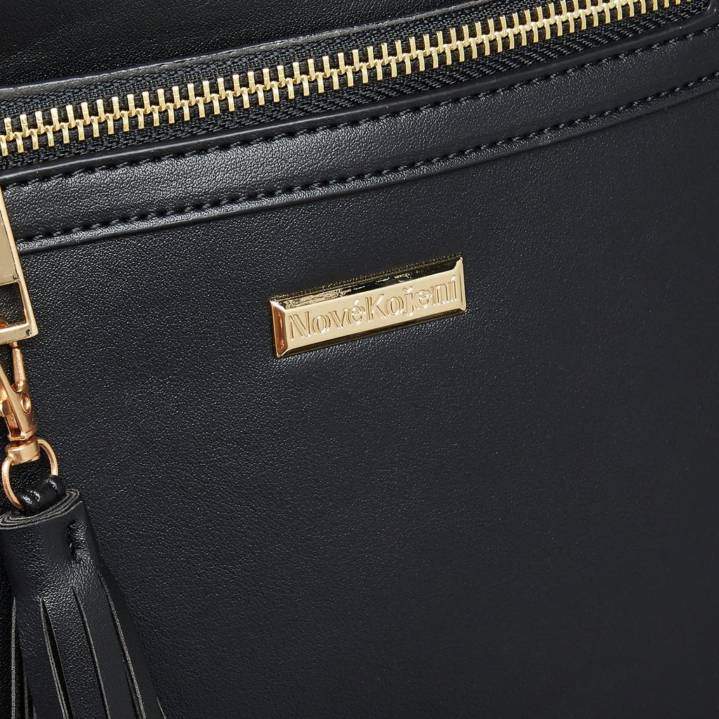 [ARROWS&Company Ltd.] 6P174 Synthetic Leather Backpack1631 Black