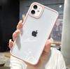Colorful Bumper Shockproof Trasparent Phone Case For iPhone 15 14 13 12 Mini 11 Pro Max XR X XS 8 7 Plus SE2022 Clear Back Cover