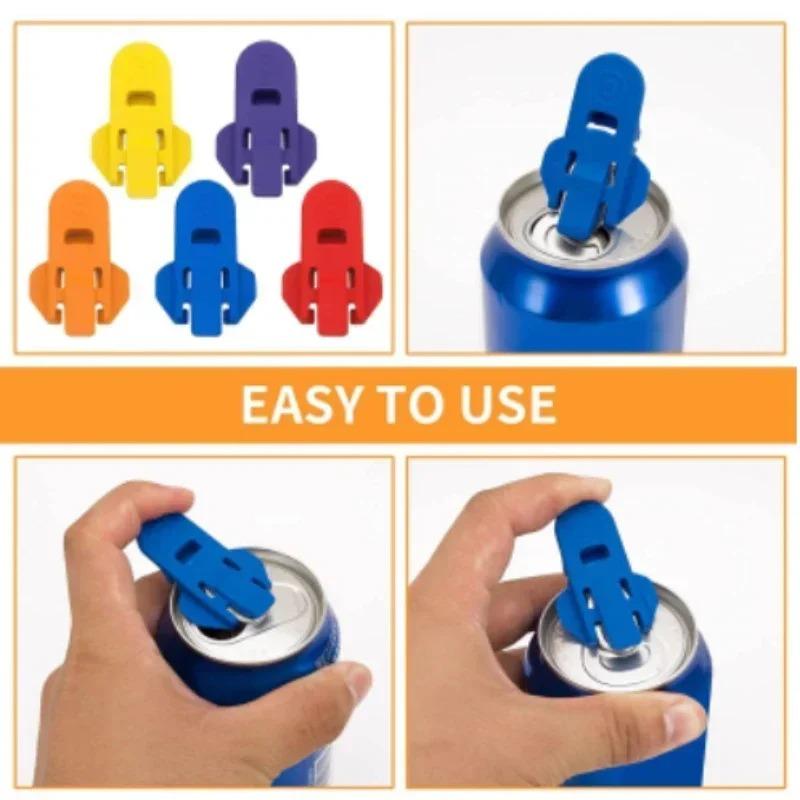 Random 3-piece beverage bottle opener, beer and cola beverage bottle opener, sealed dustproof hands-free beverage bottle opener