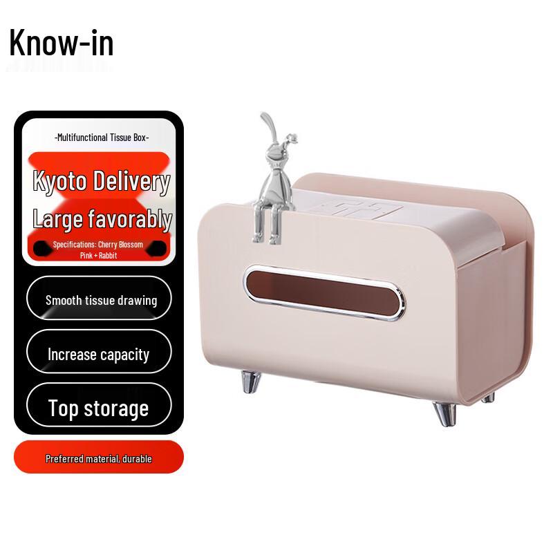 Multifunctional Desktop Tissue Box
