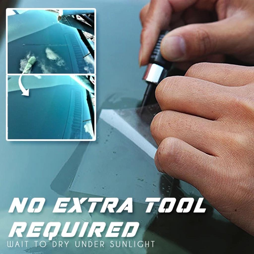 1 Set DIY Car Window Repair Tools Car Windshield Repair Tool Window Glass Curing Glue Auto Glass Scratch Crack Restore Kit