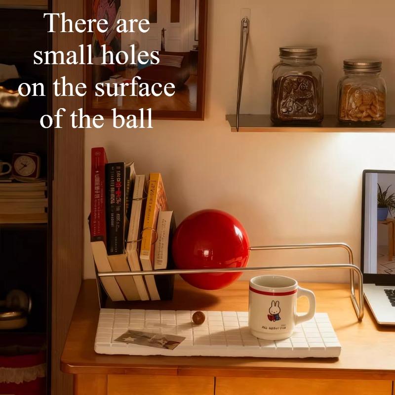 

Gravity Ball Book Stand Stainless Steel Bookshelf Modern Desk Sloped Bookshelves Multifunctional Aesthetic Bedroom Bookcase