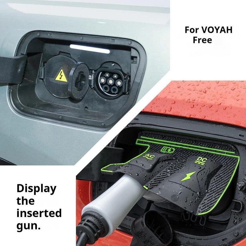 For Voyah Free Dreamer EV PHEV Courage Dedicated New Energy Car Charging Port Waterproof Protector Cover Gun Rain Cover