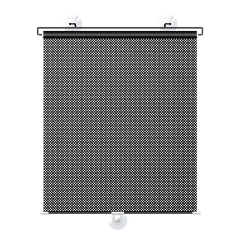 Auto Front Window Sunshade Extendable Foldable with PVC Material Blocks Harmful Rays Simple Installs for Most Vehicles