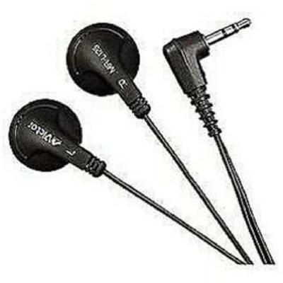 JVC Kenwood Black MR-L125 Hi-Fi Earphones, 1m,