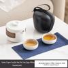 LISM Minimalist Portable Ceramic Travel Tea Set
