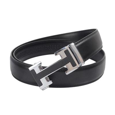 PLOVER Men's Automatic Buckle Leather Belt