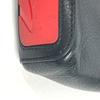 Christian Louboutin Logo Kibi Vanity bag Hand Bag Leather Black