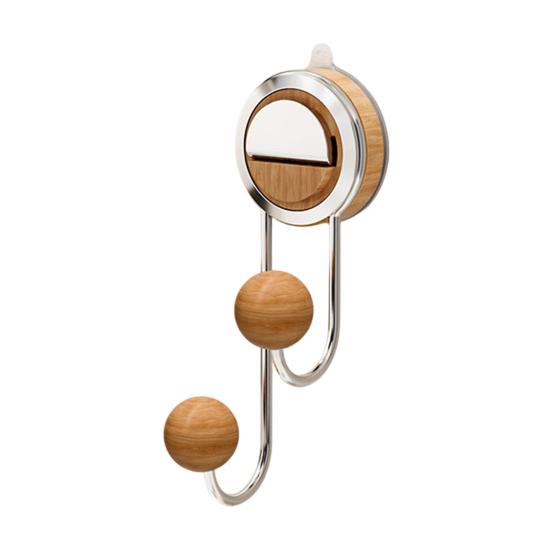 

Hook Load-Bearing Non-Slip Wall Hook with Vacuum Suction Cup Reusable Wall Hook for Bathroom Kitchen Porch B