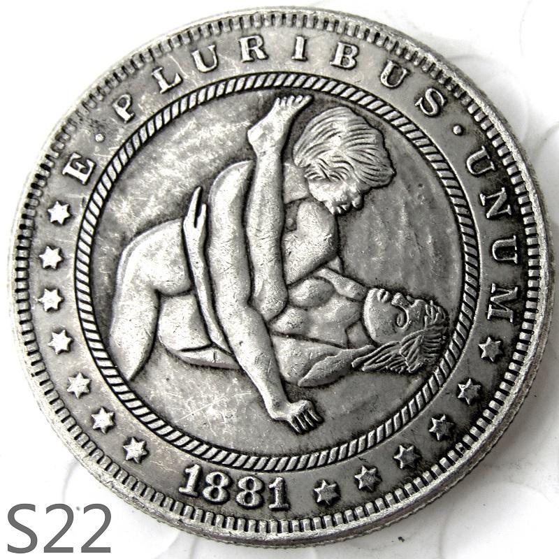 Funny Sexy Sex Make Love Lover Commemorative Coin Souvenir