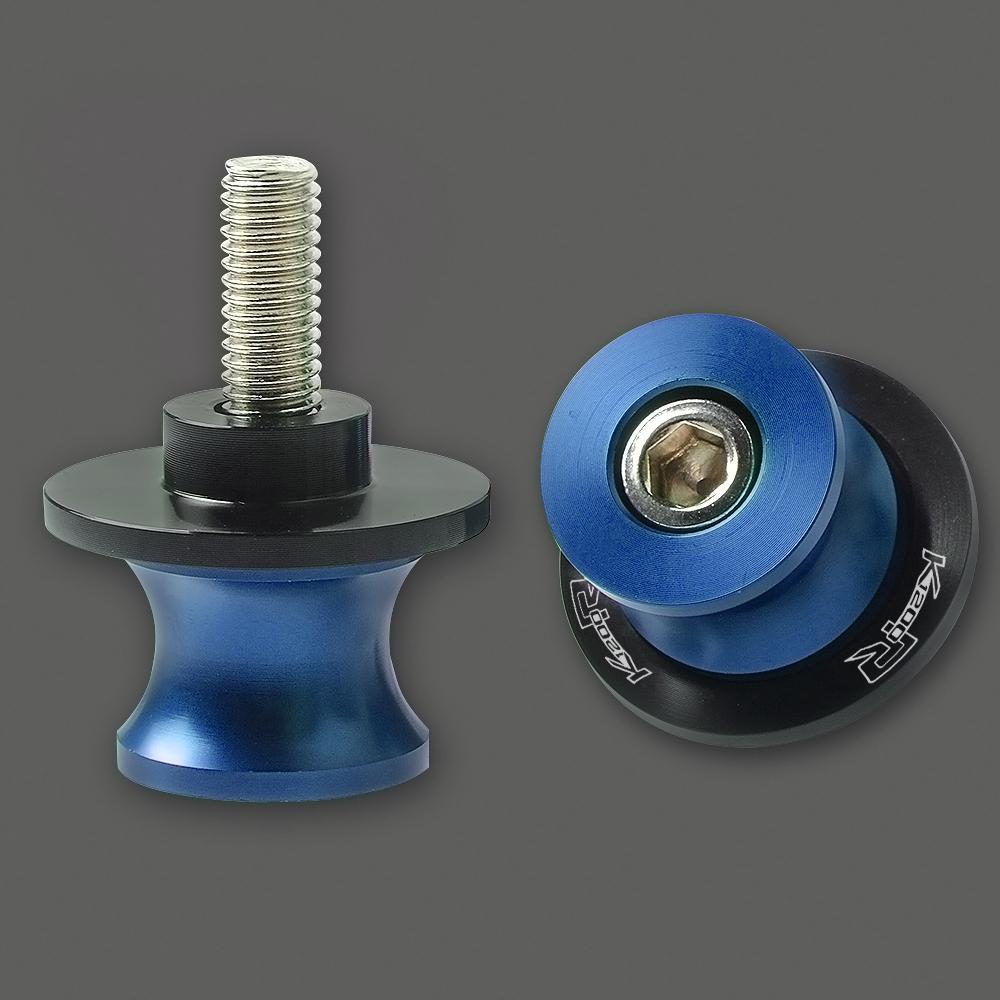 Dla BMW K1200R 2005 2006 2007 2008 2009 akcesoria motocyklowe szpule wahacza suwak 8MM stojak wahacza śruby suwak