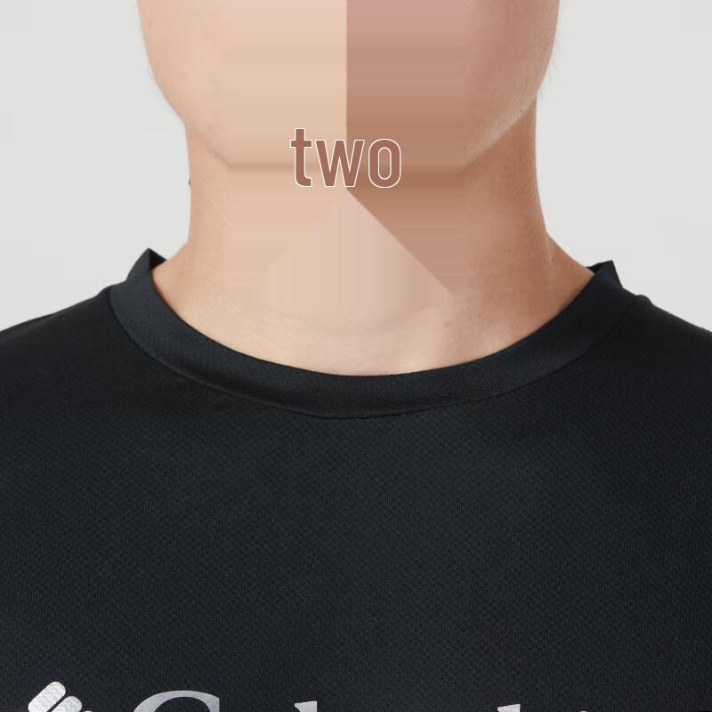 Columbia Men's Round Neck Short Sleeve Cotton T-Shirt