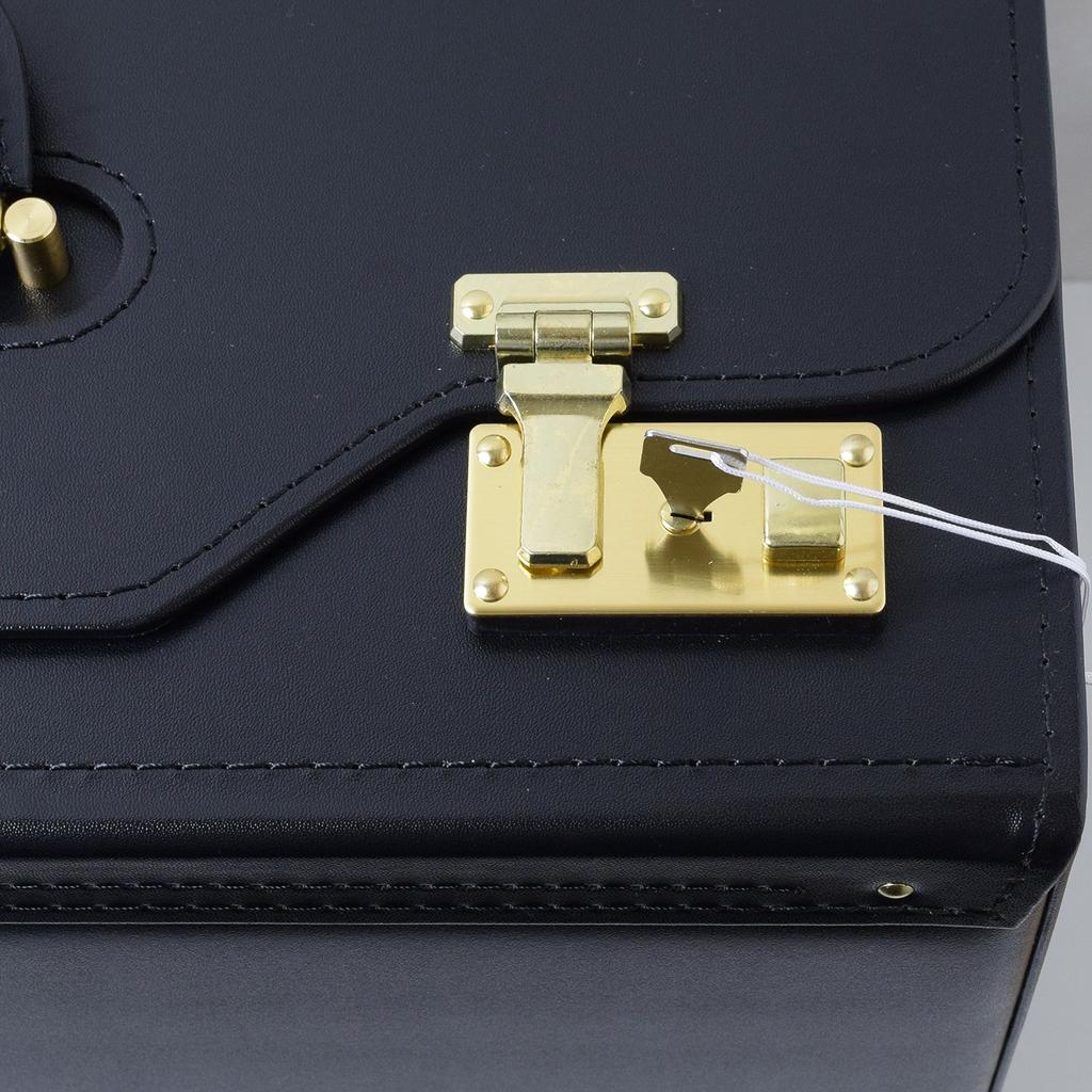 SiNCERO Pilotenkoffer, Flight Case, Aktentasche, Business-Tasche, Herren-Aktentasche, Hergestellt in Japan, Von oben zu öffnen (A3-Größe, Schlank, 10 cm Tiefe (wr-1178))