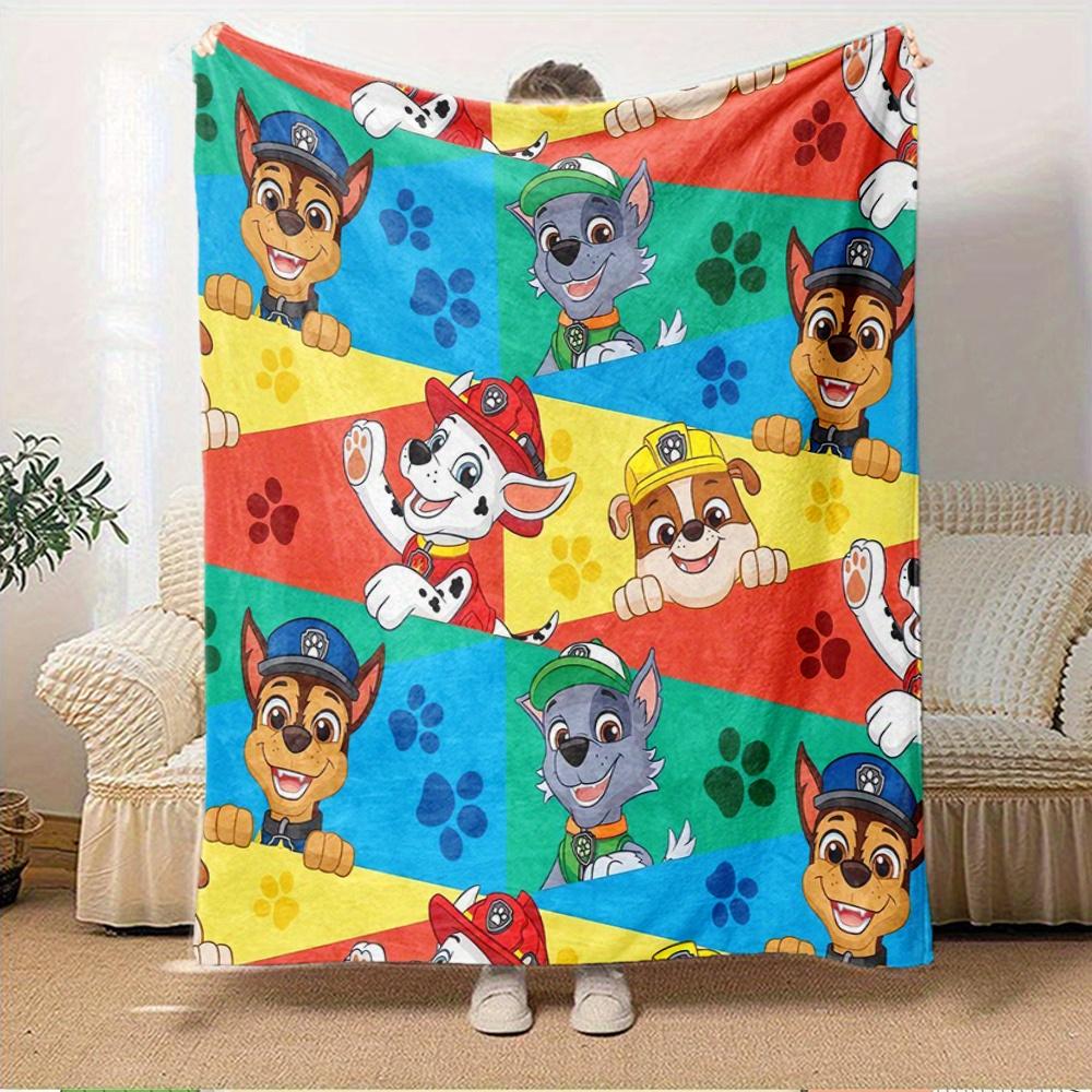 1pc Paw Patrol,Adventure,RescueDigital Print Fleece Blanket - Contemporary Style, Suitable for All Seasons, Perfect for Home, Travel, or Cam