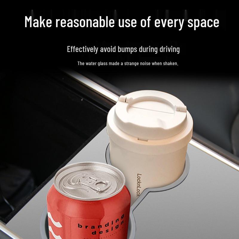 Upgraded Cup Holders & Storage Racks for Tesla Model Y/3 - Y-Series Modification Accessories