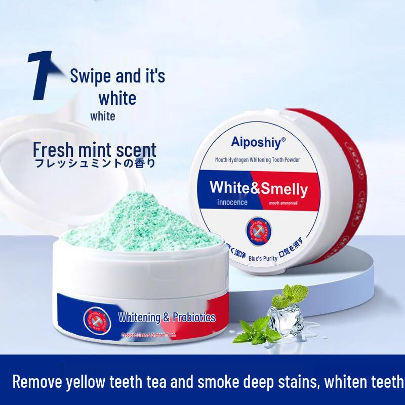 AIposhiy Probiotic Whitening Tooth Powder