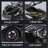 1:24 MC20 GT2 Supercar Alloy Cast Toy Car Model Sound and Light Advanced Collection Ornament Car Models Gift