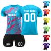 Personalised Shirts Kit Mens Girls With Name Number Custom Football Jerseys For Boys Training Suit