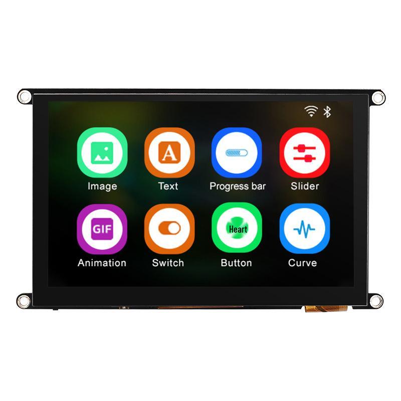 ESP32 S3 Dev Board mit 4,3" oder 5" HD kapazitivem Touchscreen für Arduino-Programmierung mit LVGL