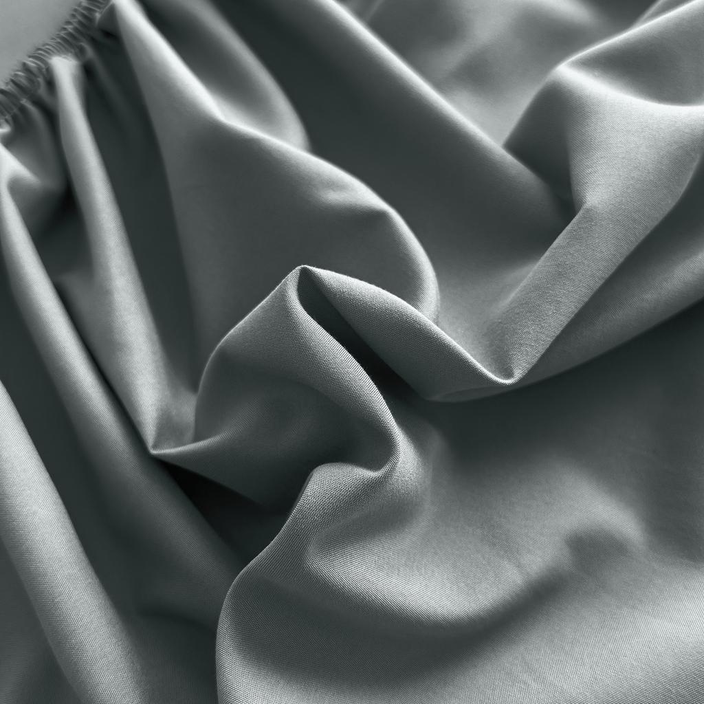 High Quality Fabric Fitted Sheet With Elastic Band Solid Color Mattress Sheet for King Queen Bed 150x200 180x200 200x220cm 1PC