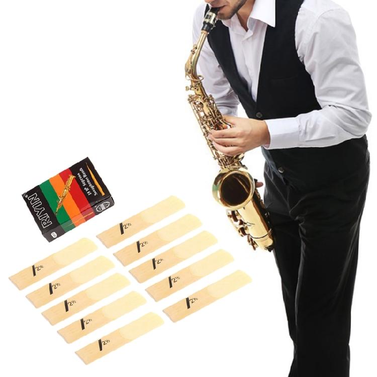 10 ks plátků pro sopránový saxofon, síla 1,5-4,0 tónu, saxofon