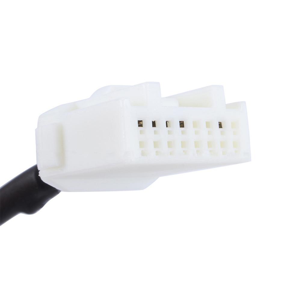 Bil 3,5 mm AUX Lyd CD Grensesnitt Adapterkabel For Mazda 2 3 5 6 2006‑2013 Høy Kvalitet