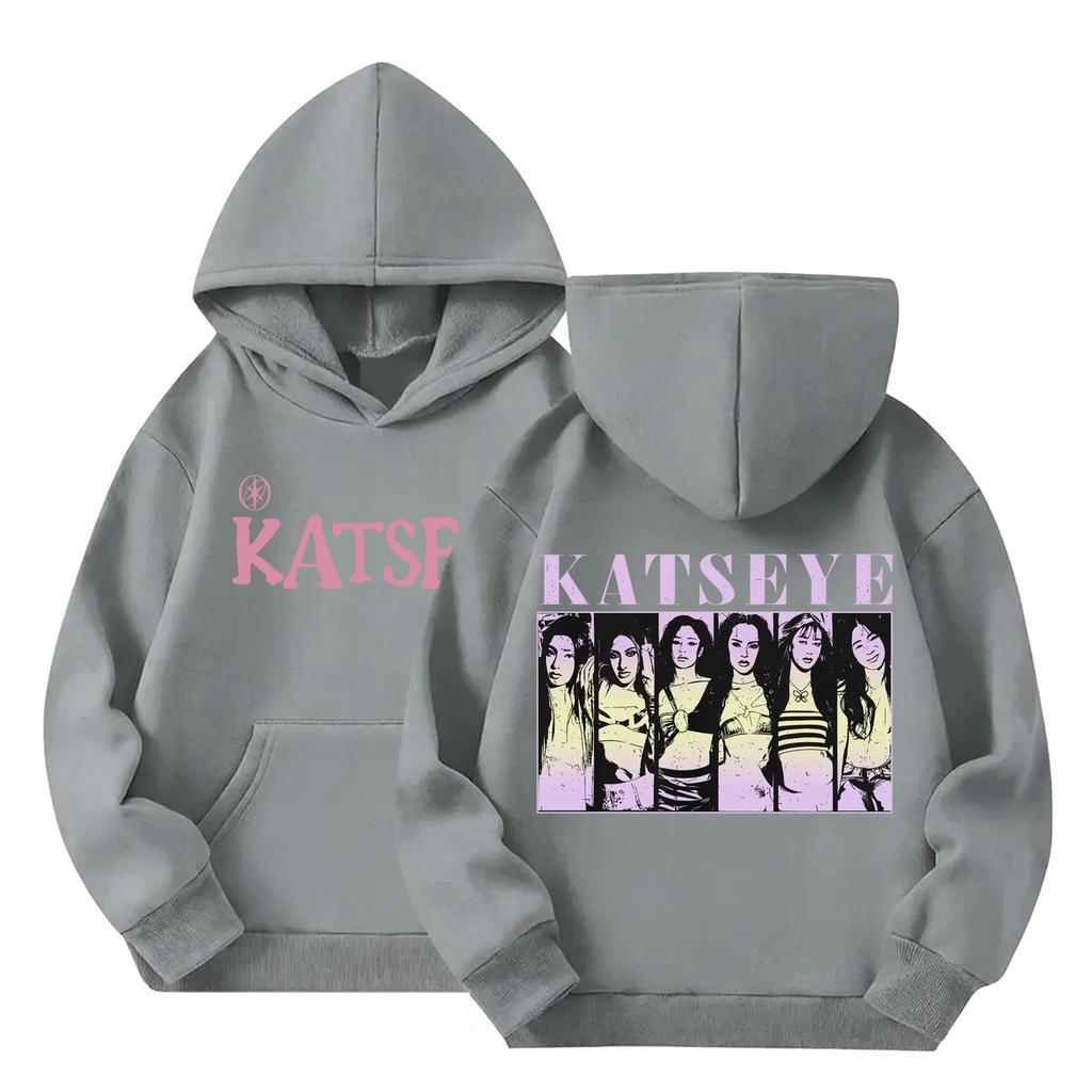 Kids Long Sleeve Letter Print Hooded Sweatshirt Pullover