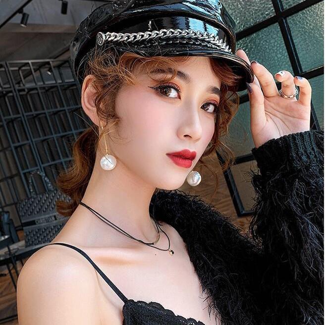 2019 Stylish Long Pearl Earrings: Slimming, Bold Statement Jewelry for Women