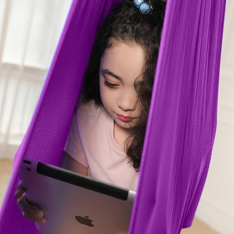 Children's Therapy Swing Hammock Indoor Yoga Sensory Swing 150*280CM
