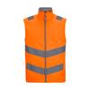 Mens Pro Contract Ablaze Soft Full Zip Hi-Vis Vest