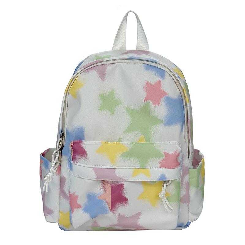 

Школьный рюкзак Женский рюкзак Цвет Радужный рюкзак бежевый