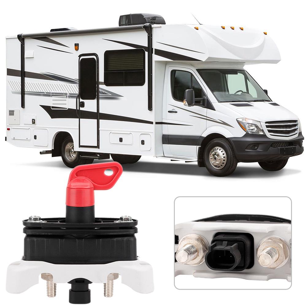Car Truck Boat Battery Isolator Disconnect Switch Motor Homes Rotary Power Switch Cutter
