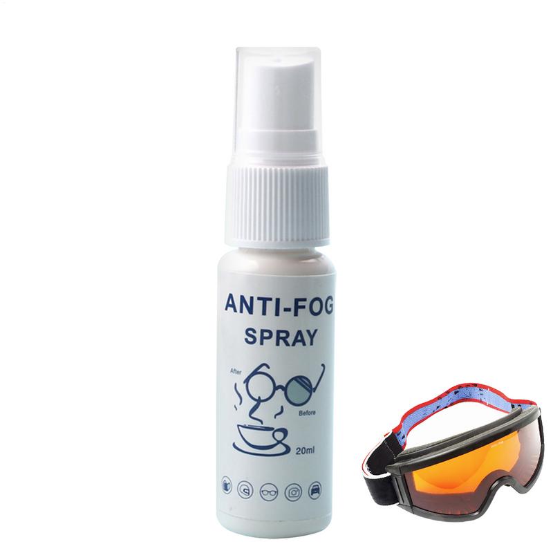 20 ml Anti-imma Spray för Glasögon Vindruta Avimningsmedel Glasögonlins Glasrengöring Säkerhetsglasögon Avimningsmedel Spegelbeläggningsmedel