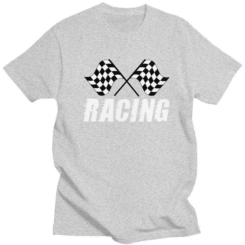 Custom  Ready To Race T Shirt Men Short Sleeves 100 Cotton Tshirt Casual Motorcycle Rider Racing Sport Tees Streetwear Tshirt