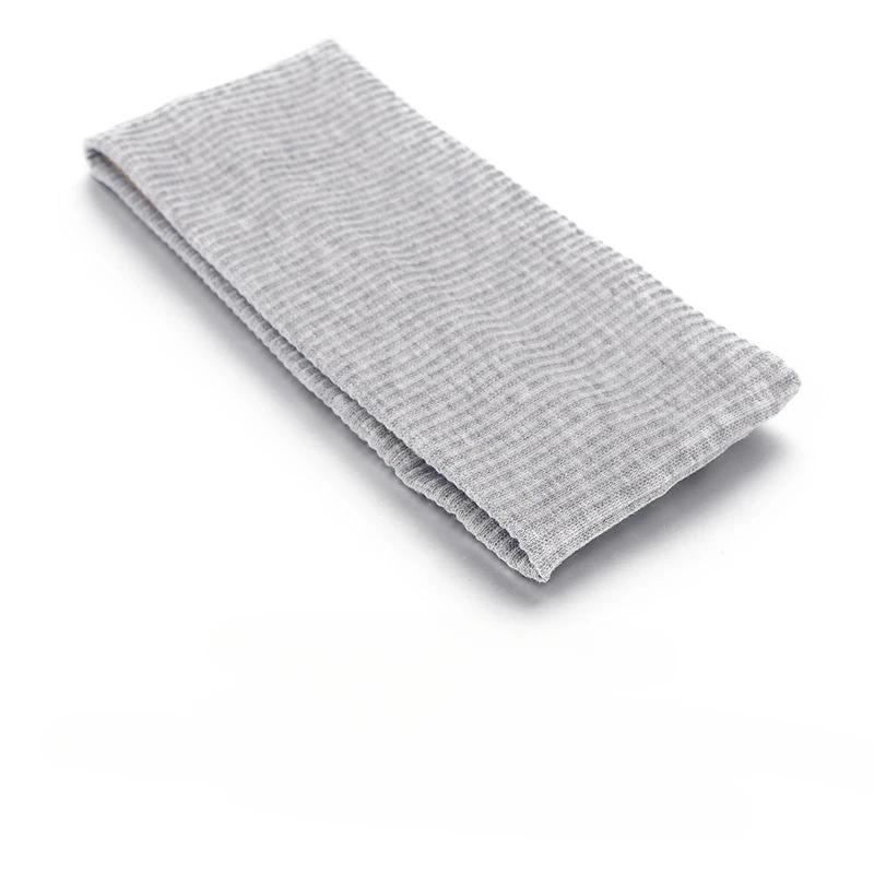 Korean Wash Face Hairbands Soft Cotton Knitted striped Headband For Women Girls Bandanas Fashion Sports Cycling Hair Accessories