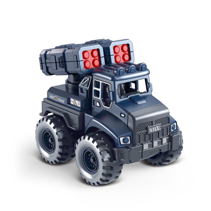Simulation Military Missile Vehicle Childrens Inertia Toy For Interaction Parent
