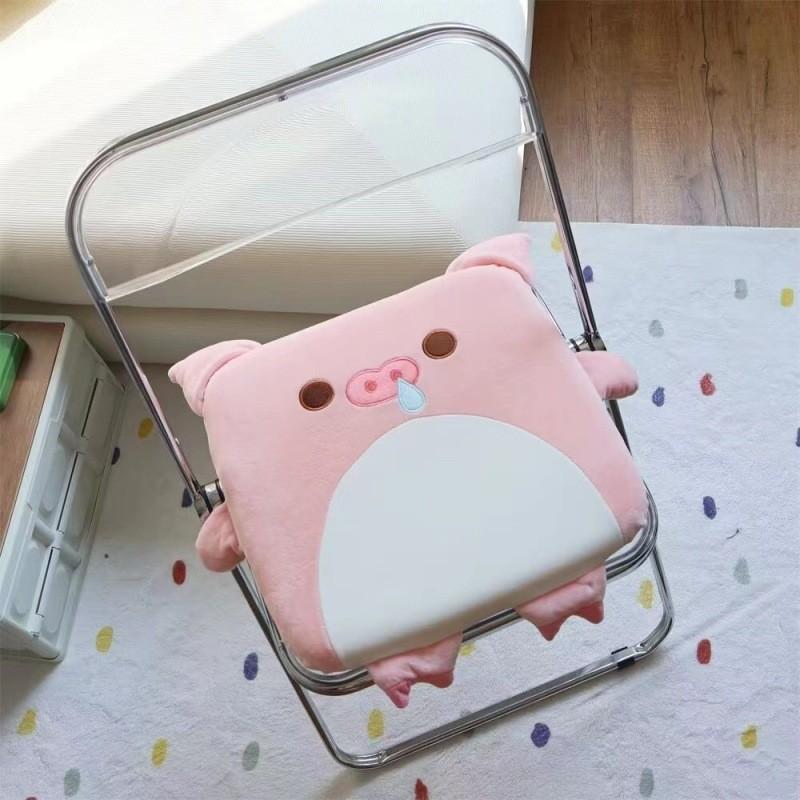 Memory Foam Cat Cartoon Seat Cushion For Dorm Room Comfort And Lounge Use