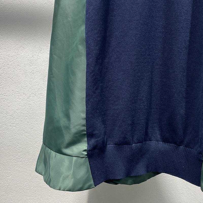 2026 Spring/Summer Women's Ruffle Patchwork Mini Dress