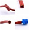 1M Rosso ID 12/14/15/16/19/20/25/28/30/32/38 mm Auto Tubo Flessibile in Silicone per Aspirazione Auto Linea Racing Tubo Tubo Car-styling
