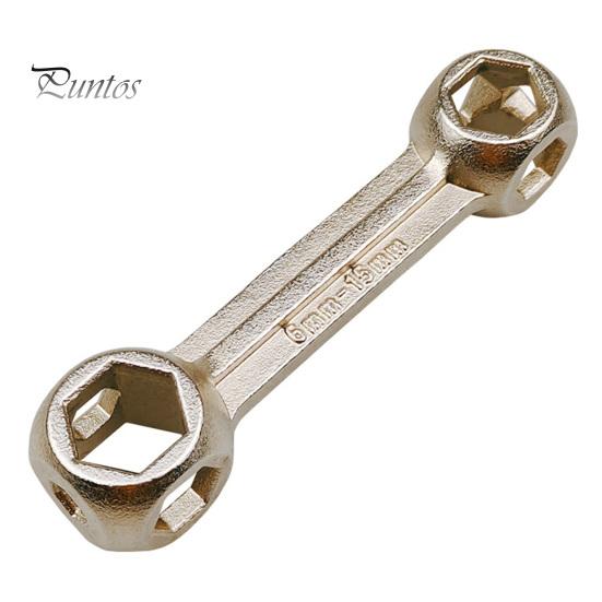 

Шестигранный ключ для велосипеда 10 в 1, шестигранный ключ в форме кости 6-15 мм, инструмент для ремонта, внешний шестигранный ключ, усиленный гаечный ключ из легированной стали для горных работ серебряный