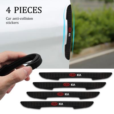 MTDY7 4Pcs Car Door Edge Protector Stickers Anti Collision Guards Strip for Sportage Rio Ceed Optima K3 Car Ornaments/ornaments