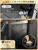 Car Trash Can [4.5L Large Capacity with Strong Magnet] Slim PU Leather Waterproof Hanging Trash Can for Car Interior Storage Back Seat Compatible Car