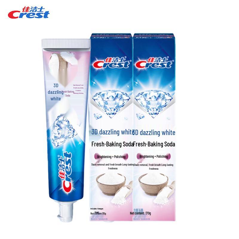 

Crest 3D White Baking Soda Toothpaste Twin Pack