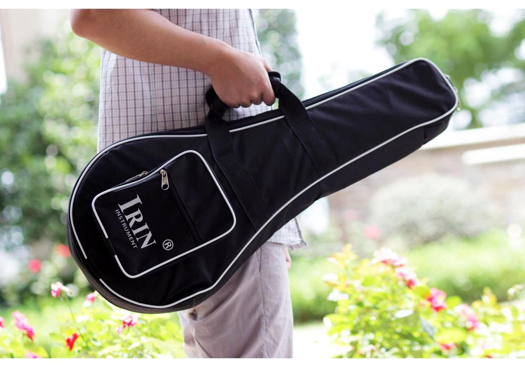 Ethnic Style Padded Mandolin Backpack - Thickened for Protection
