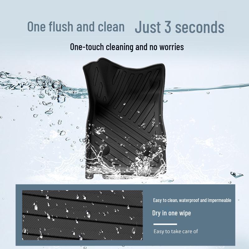 Eco-Friendly TPE Floor & Trunk Mats for 2022-2024 Buick Angke Lang