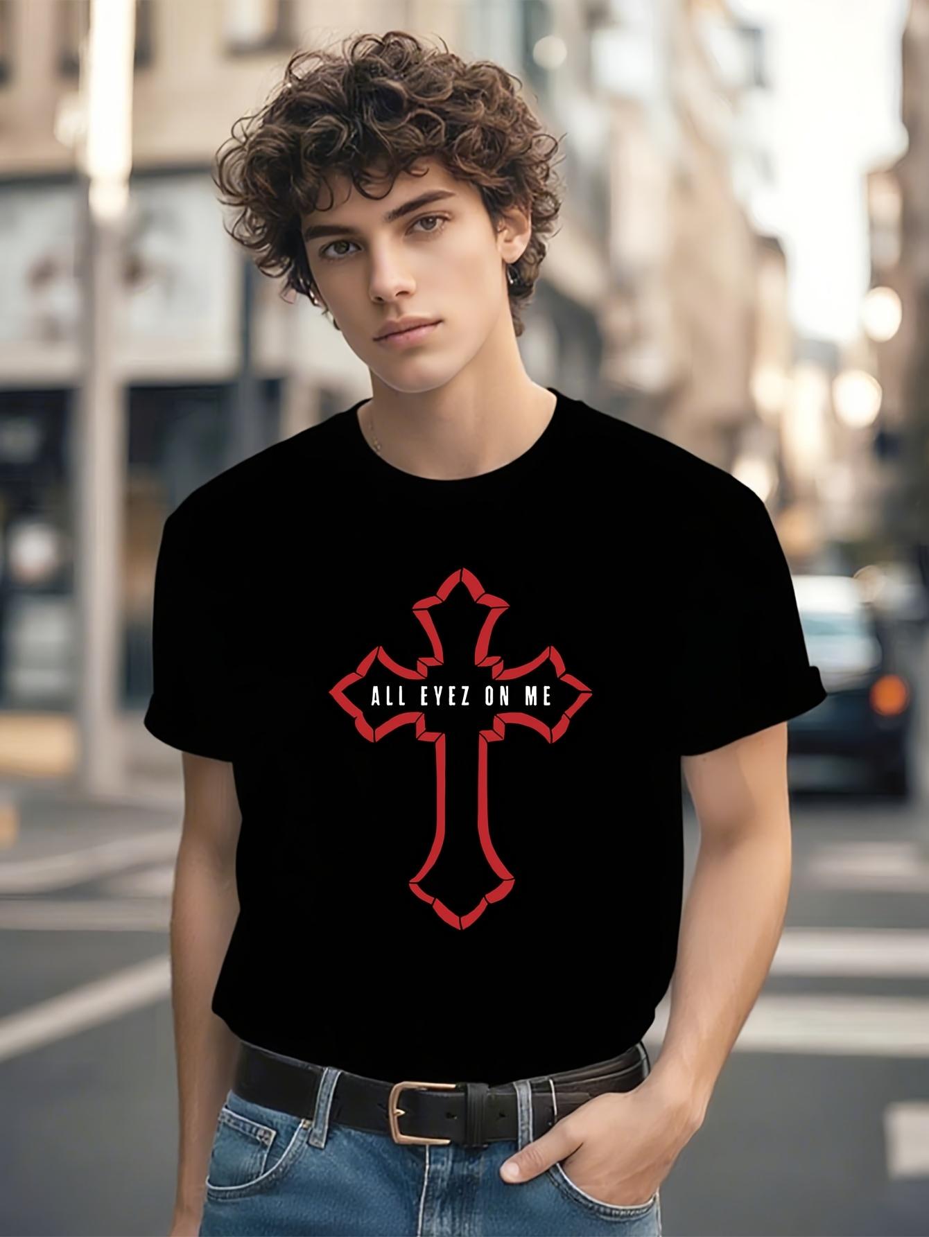 Black T-shirt Featuring The Tupac All Eyez Logo in X Large S
